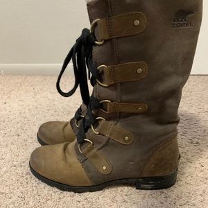 Sorel Emelie Lace Combat Boot